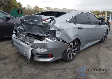 2019 Honda Civic Sport из США, поврежденный, VIN 19XFC2F81KE006491